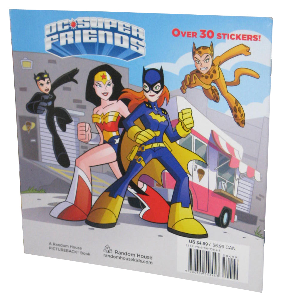 DC Comics Super Friends Cold Caper (2008) Pictureback Sticker Book - (Over 30 Stickers)