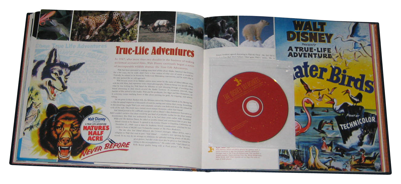 The Disney Treasures (2003) Blue Hardcover Book - (Robert Tieman)