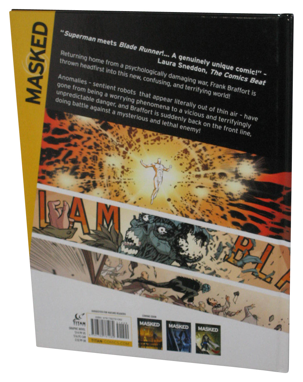 Masked Volume 1 Anomalies (2015) Titan Comics Hardcover Book