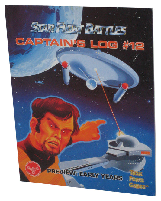 Captain's Log #12 Star Fleet Battles Preview Early Years (1993) Task Force Games Paperback Book