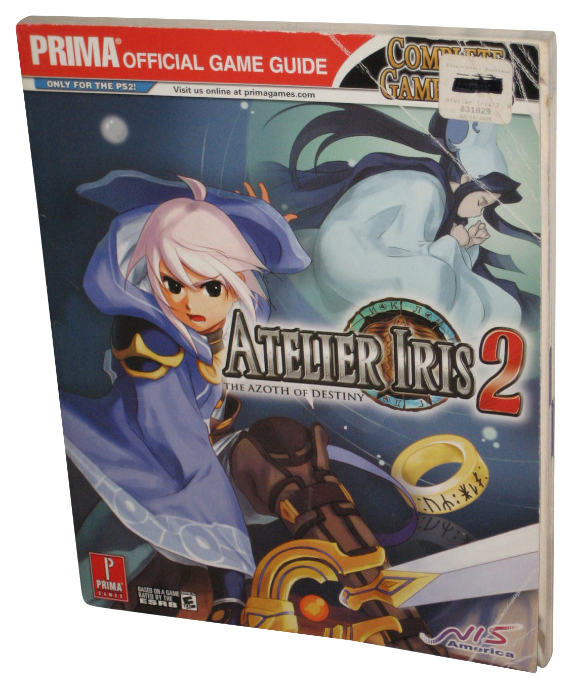 Atelier Iris 2 The Azoth of Destiny Prima Games PlayStation 2 Official Strategy Guide Book