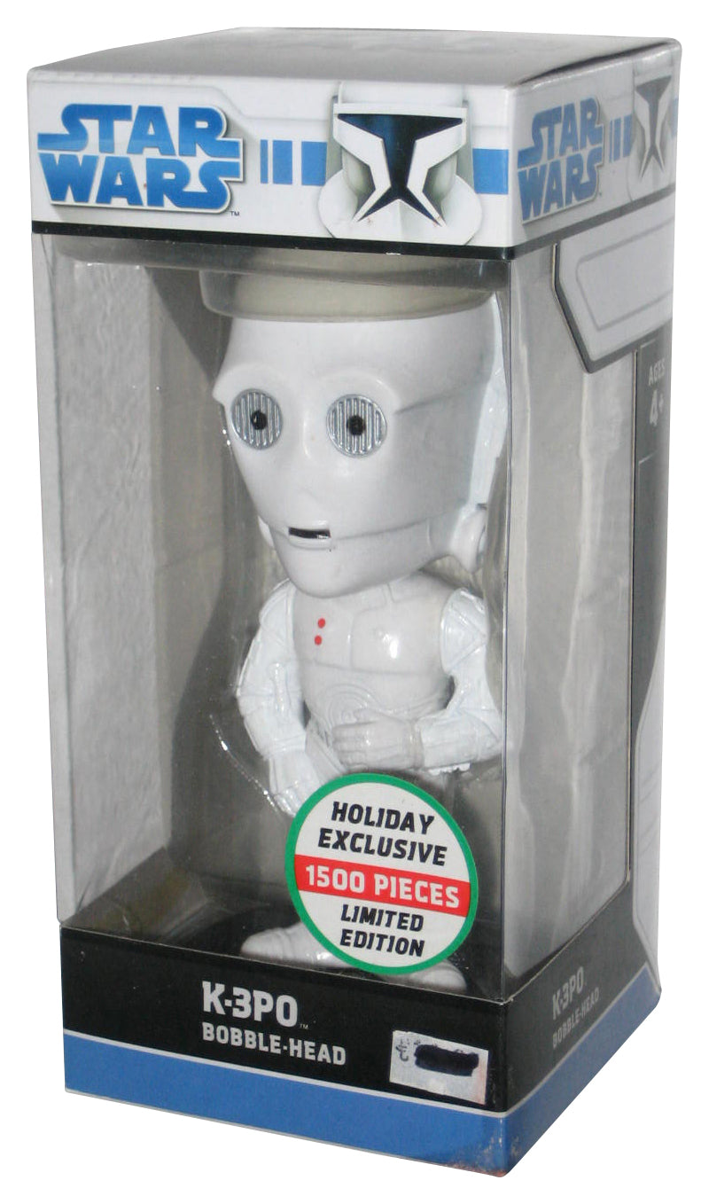 Star Wars K-3PO Droid Funko (2008) Wacky Wobbler Bobblehead Figure - (Holiday Exclusive)