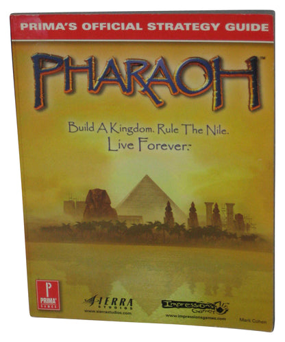 Pharaoh (1999) Prima Games Official Strategy Guide Book