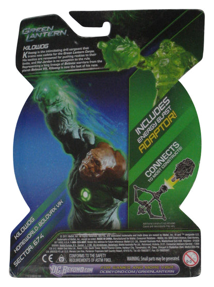 DC Green Lantern Movie Max Charge Kilowog (2011) Mattel Figure GL14 w/ Power Ring