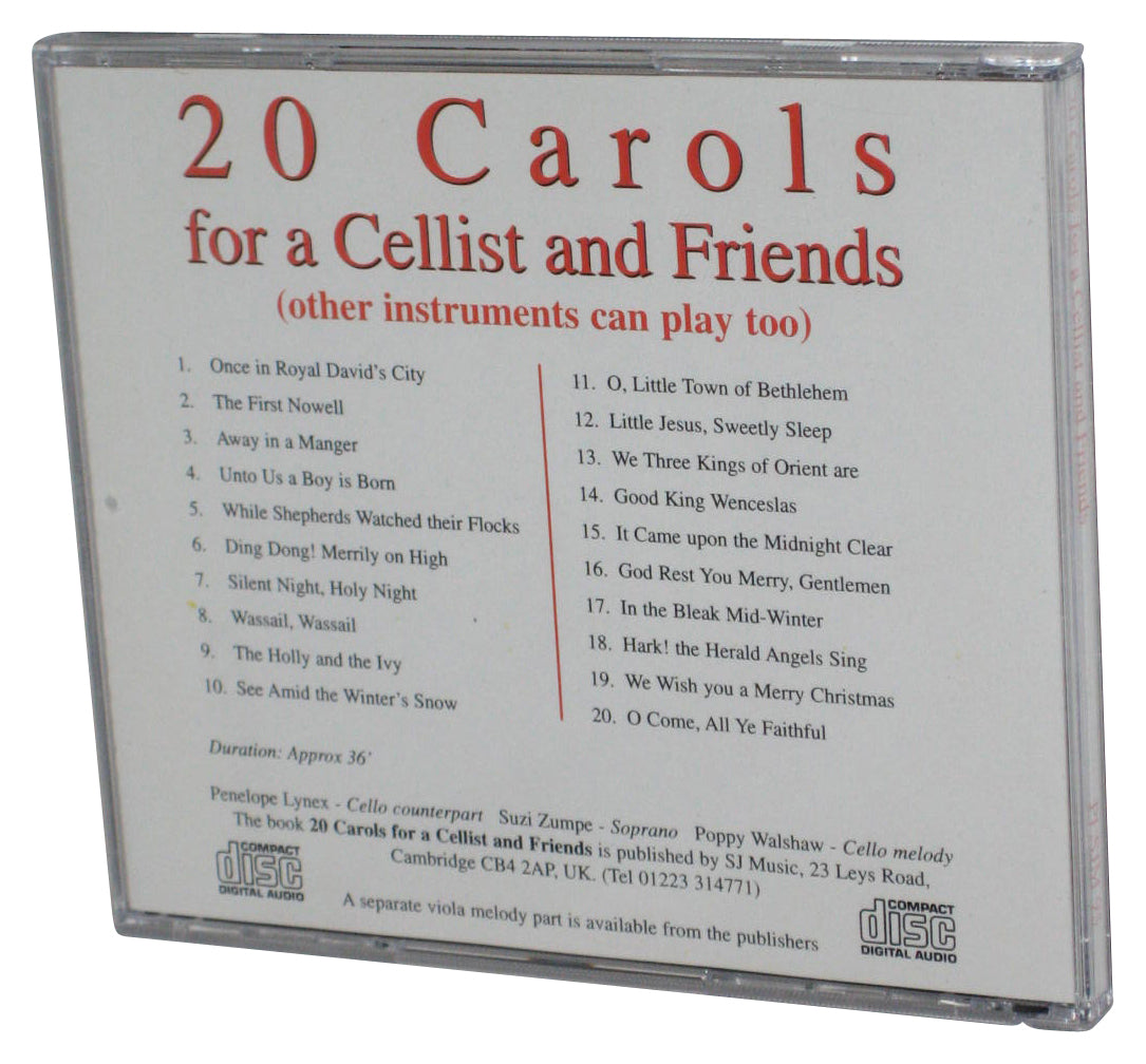 20 Carols For A Cellist and Friends Music Audio CD