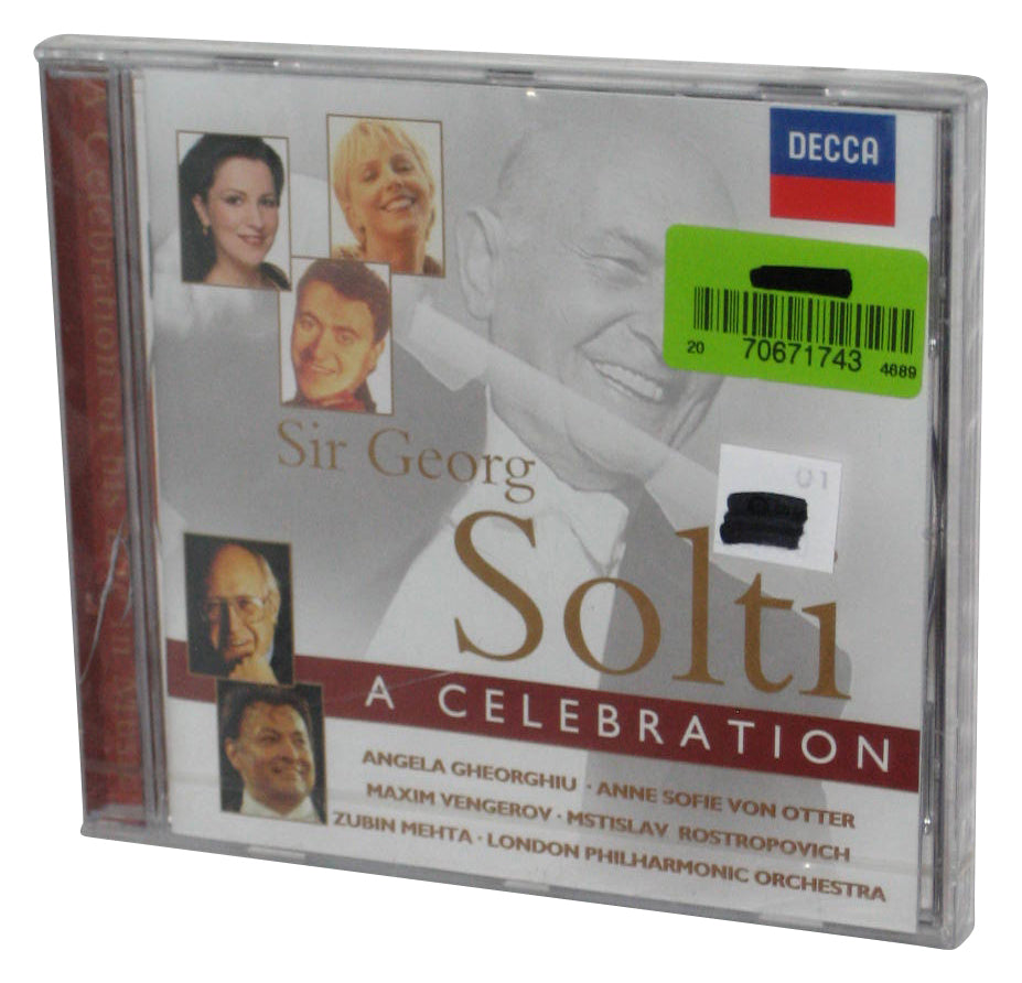 Sir Georg Solti: Celebration (1998) Decca Audio Music CD - (Cracked Jewel Case)