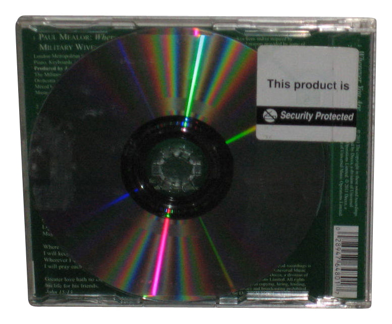 Military Wives With Gareth Malone Wherever You Are Paul Mealor Music CD