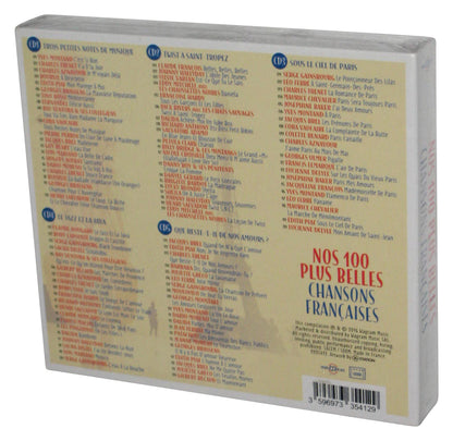 Our 100 Most Beautiful French Songs (2016) 5CD Audio Music CD Box Set