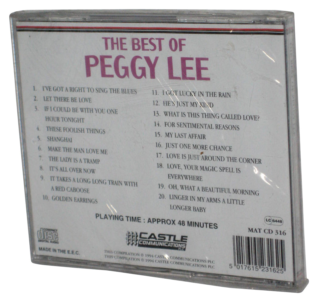 Let There Be Love The Best of Peggy Lee (1994) Audio Music CD