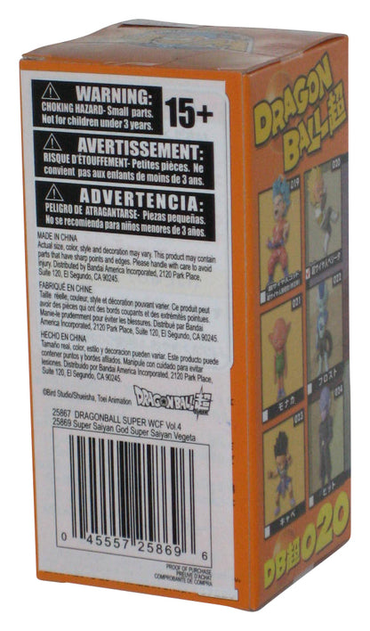 Dragon Ball Super Banpresto WCF Vol. 4 Super Saiyan Vegeta 3-Inch Figure DBS 020