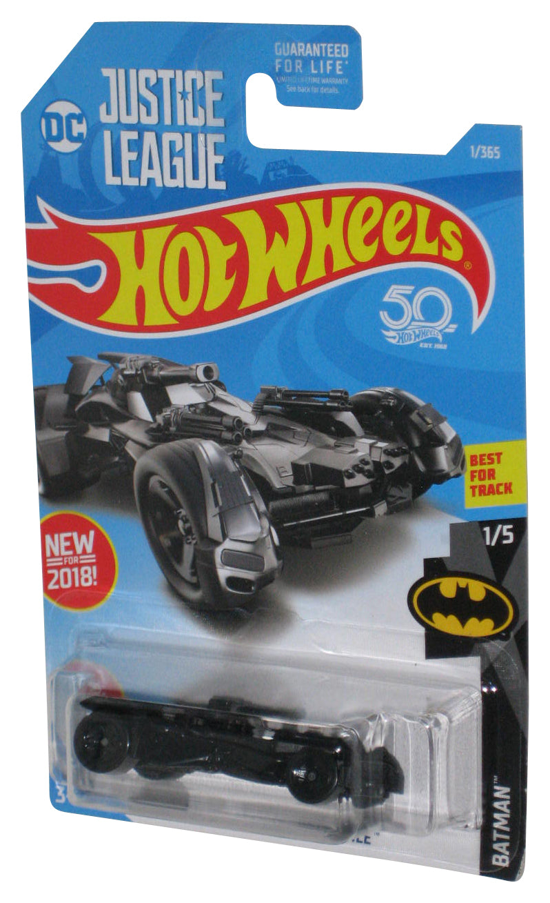DC Batman Hot Wheels Justice League (2018) Batmobile 1/5 Toy Car #1/365