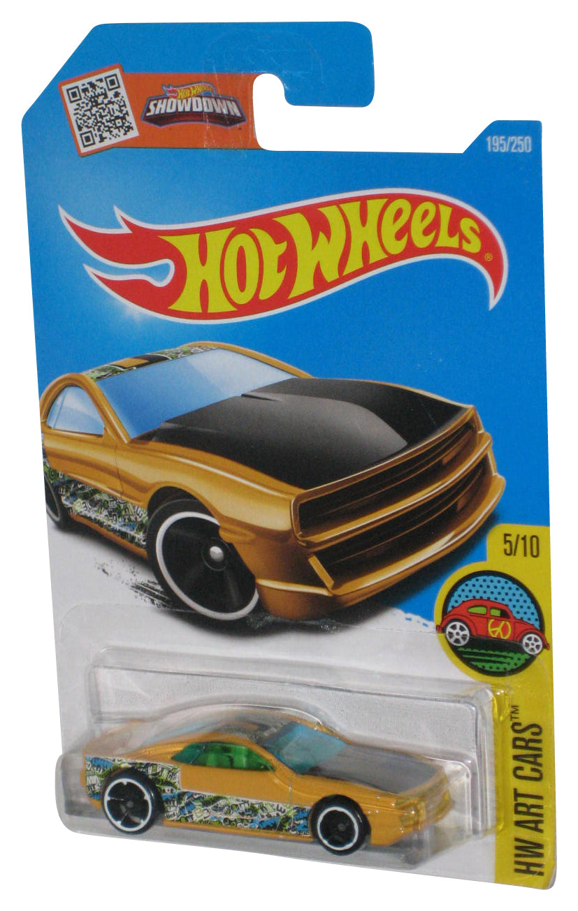 Hot Wheels HW Art Cars 5/10 Muscle Tone (2015) Toy Car 195/250