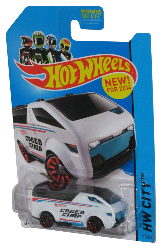Hot Wheels HW City (2014) The Vanster Speed Shop White Toy Car 10/250