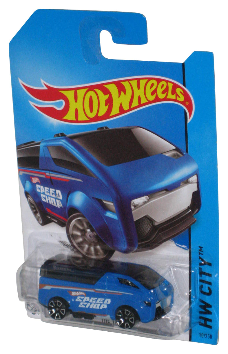 Hot Wheels HW City (2014) The Vanster Speed Shop Blue Toy Car 10/250