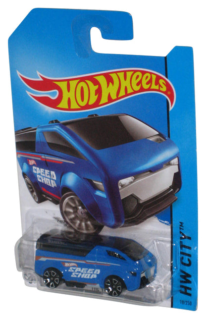 Hot Wheels HW City (2014) The Vanster Speed Shop Blue Toy Car 10/250