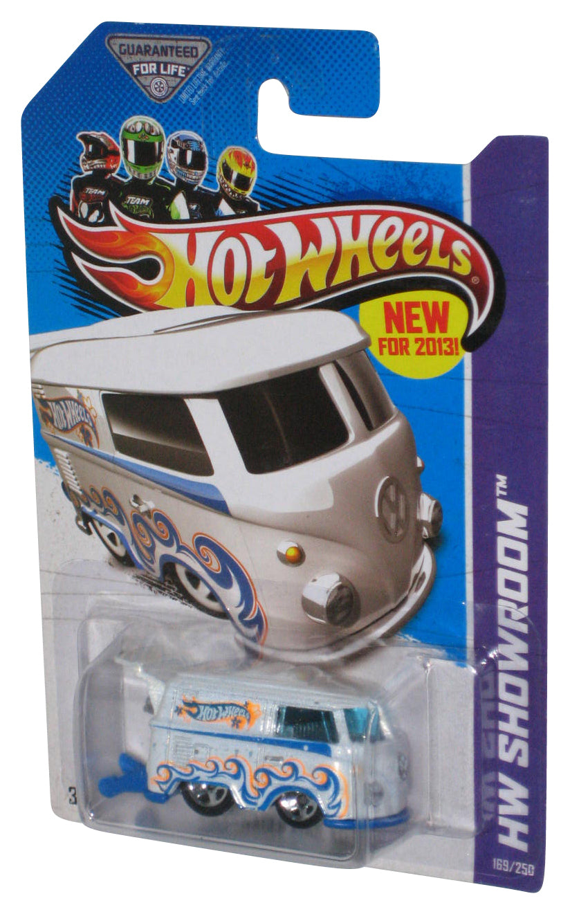 Hot Wheels HW Showroom (2013) White Volkswagen Kool Kombi Toy Car #169/250