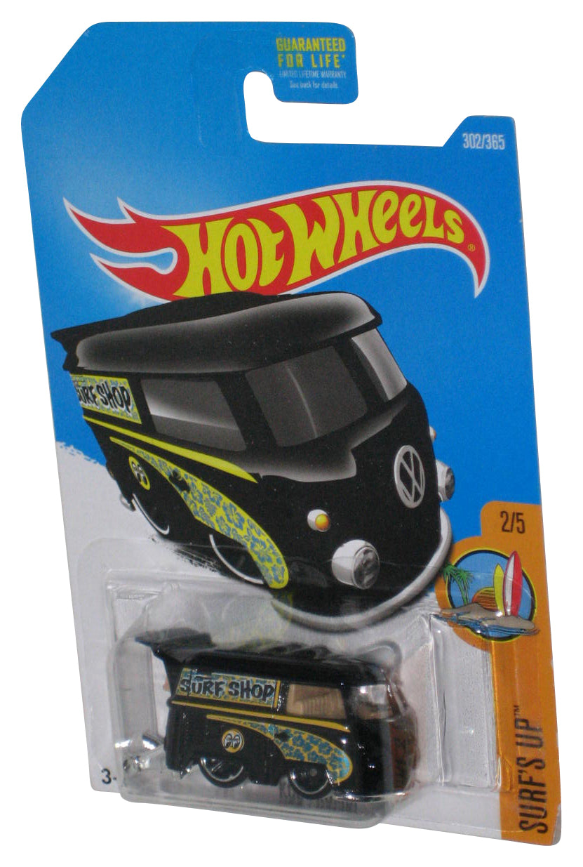 Hot Wheels Surf's Up 2/5 (2015) Black Kool Kombi Toy Car 302/365