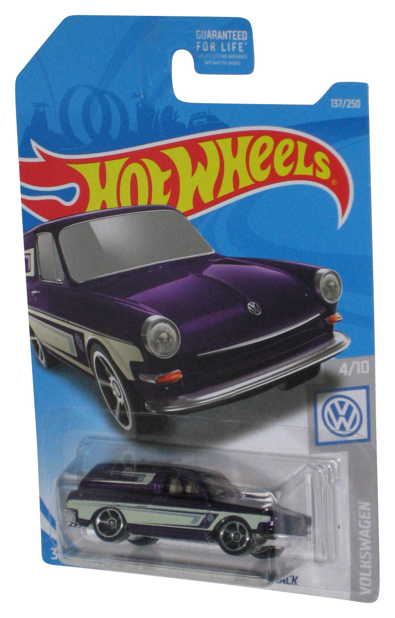 Hot Wheels Custom '69 Volkswagen Squareback 4/10 (2017) Purple Toy Car 137/250