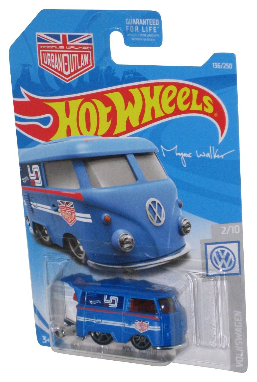 Hot Wheels Blue Kool Kombi (2017) Volkswagen 2/10 Toy Car 136/250 - (Magnus Walker Urban Outlaw)