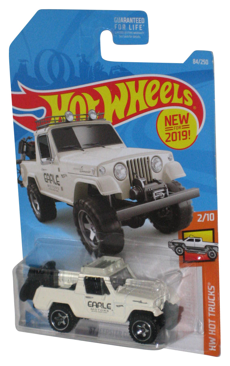 Hot Wheels '67 Jeepster Commando (2019) HW Hot Trucks 2/10 White Toy 84/250