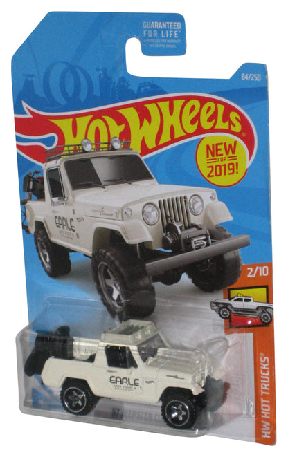 Hot Wheels '67 Jeepster Commando (2019) HW Hot Trucks 2/10 White Toy 84/250