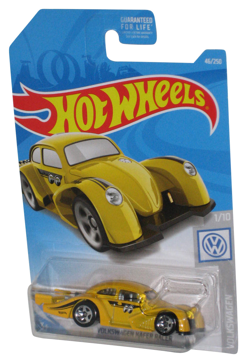 Hot Wheels Volkswagen 1/10 Kafer Racer (2017) Yellow Toy Car 46/250