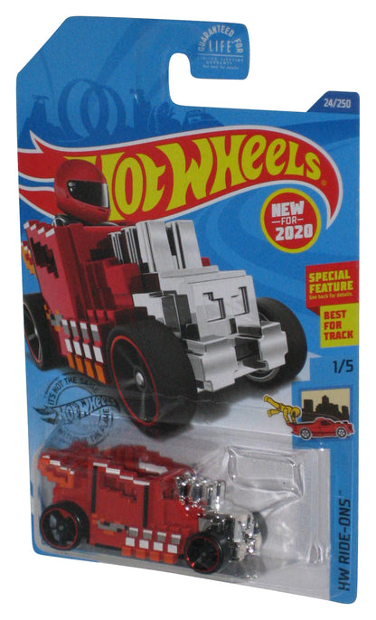 Hot Wheels HW Ride-Ons 1/5 (2020) Red Pixel Shaker Toy Car 24/250