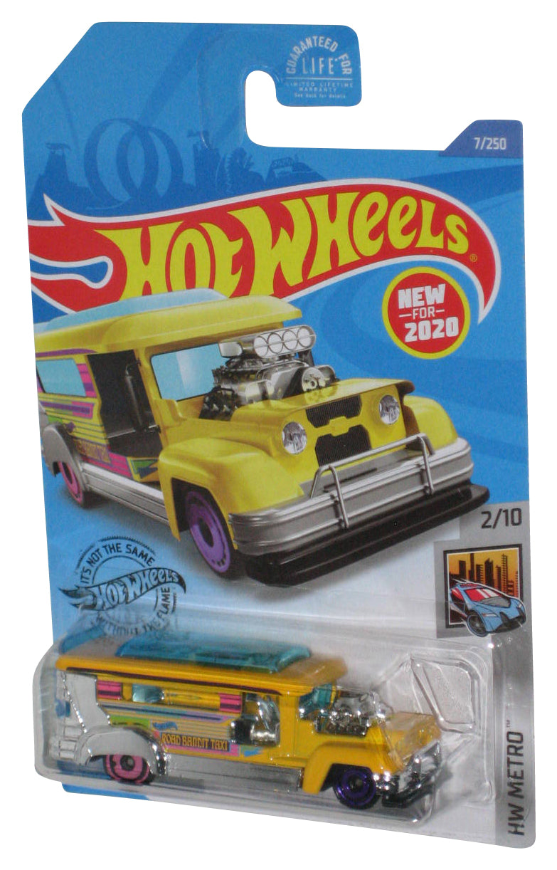 Hot Wheels HW Metro (2020) Yellow Road Bandit 2/10 Toy Car 7/250