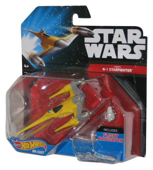 Star Wars Hot Wheels (2014) Starship Naboo N-1 Starfighter Die-Cast Toy