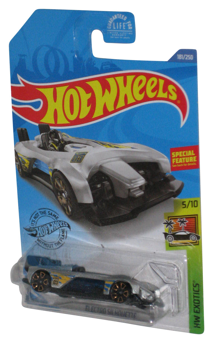 Hot Wheels HW Exotics 5/10 (2017) Electro Silhouette Toy Car 181/250