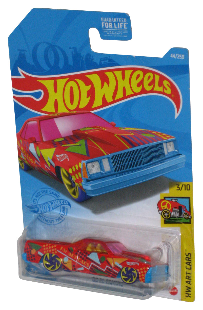 Hot Wheels '80 El Camino (2020) HW Art Cars 3/10 Red Toy Car 44/250