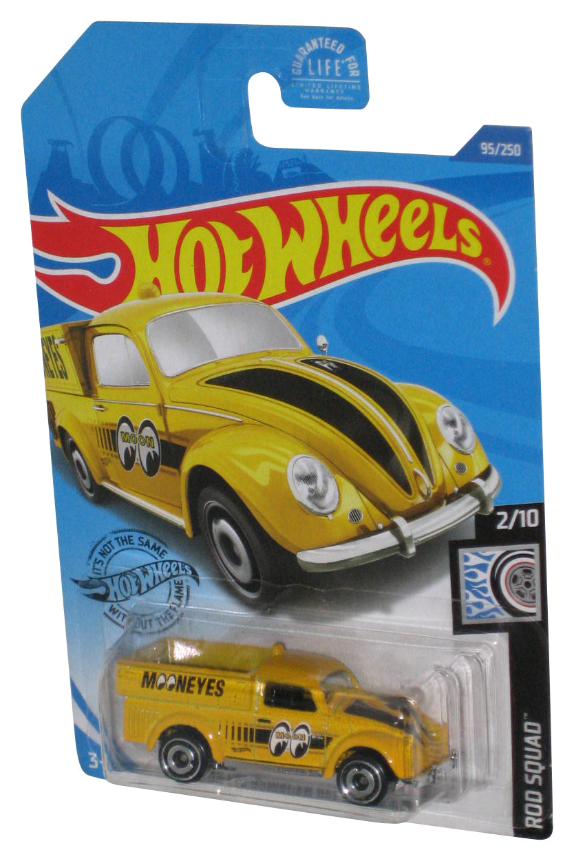 Hot Wheels Rod Squad 2/10 (2017) '49 Volkswagen Beetle Pickup Yellow Toy Car 95/250