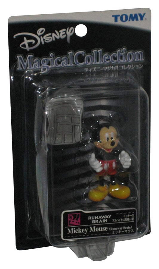 Disney Magical Collection Tomy Mickey Mouse Runaway Brain Figure #033