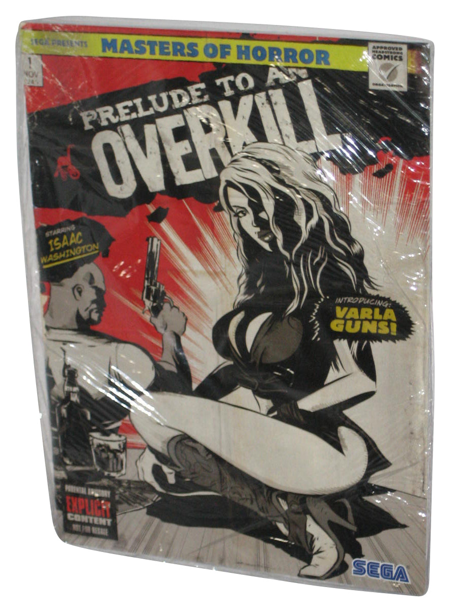 Prelude To An Overkill Sega Master of Horror Comic Graphic Novel Mini Book