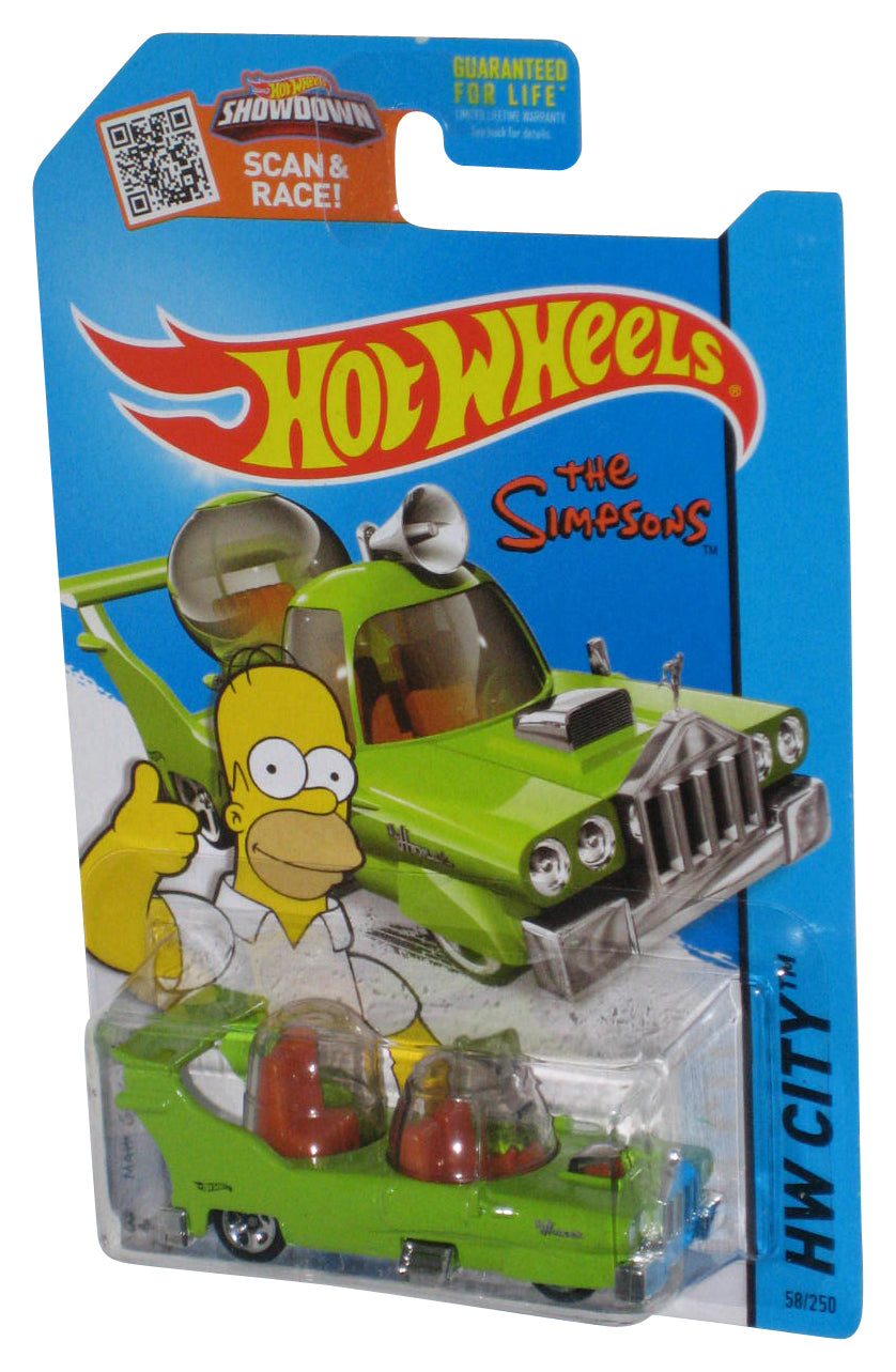 The Simpsons Hot Wheels Showdown HW City (2013) Homer Toy Car 58/250