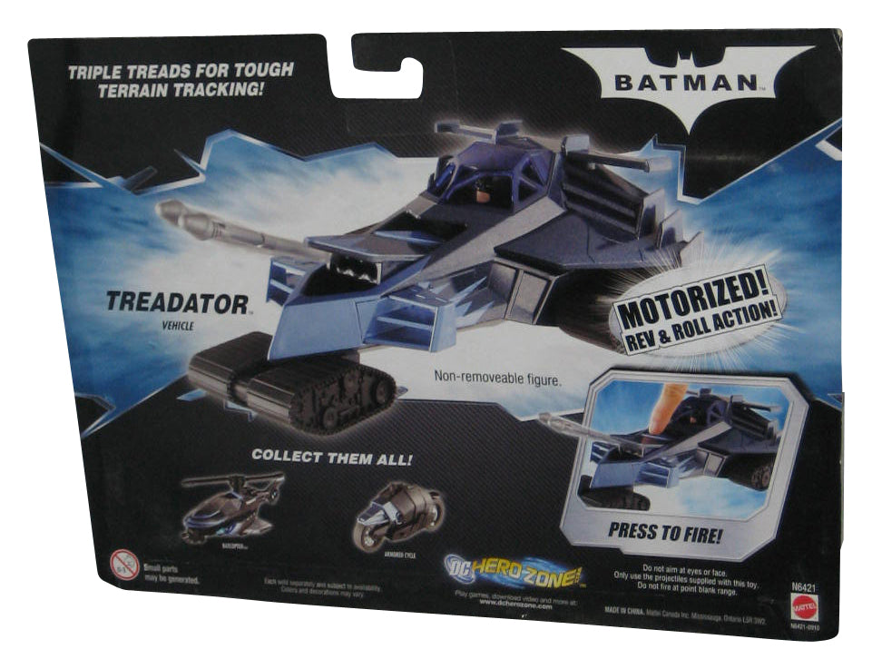 DC Comics Batman Dark Knight Treadator Motorized Mattel Toy ATV Vehicle