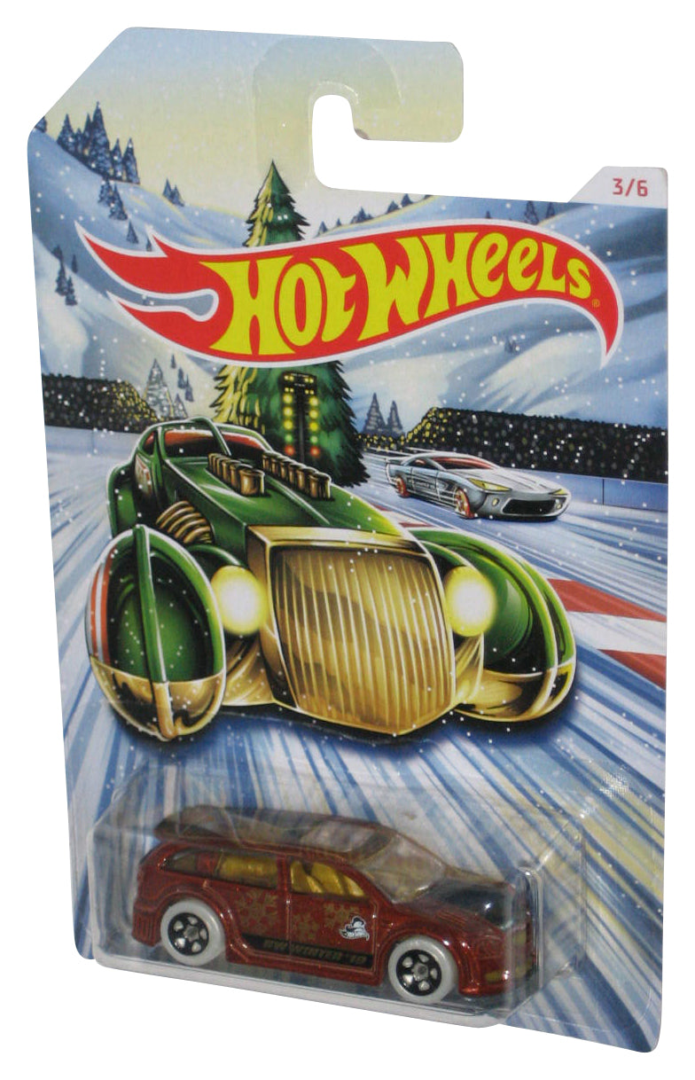 Hot Wheels Holiday Hot Rods 2019 Audacious Red Toy Car 3/6