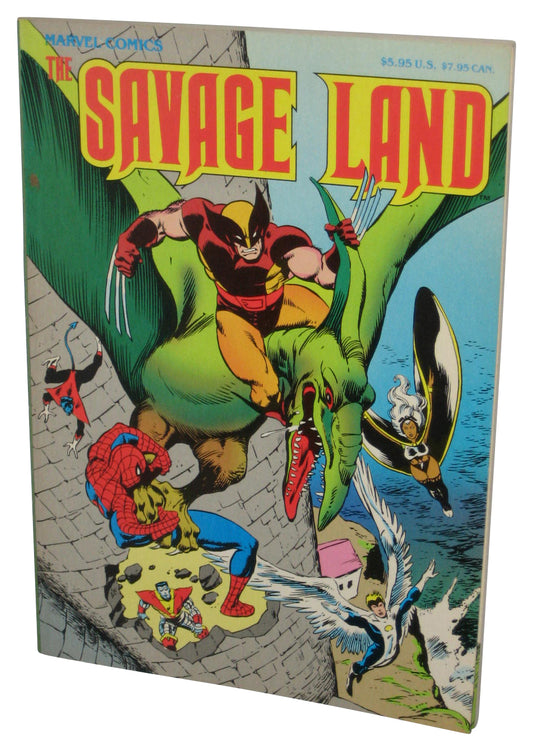 Marvel Comics X-Men The Savage Land (1988) Paperback Book