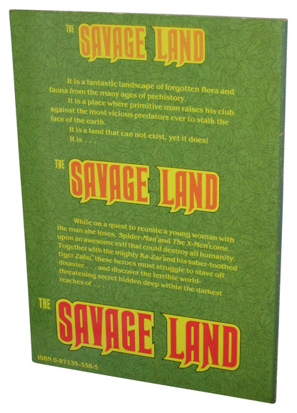 Marvel Comics X-Men The Savage Land (1988) Paperback Book