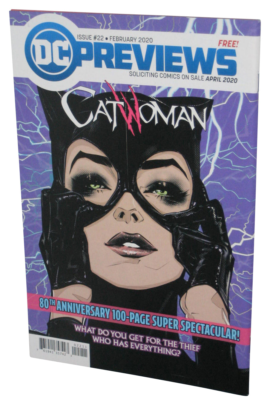 DC Comics Previews Issue #22 February 2020 The Joker Comic Book - (80th Anniversary)