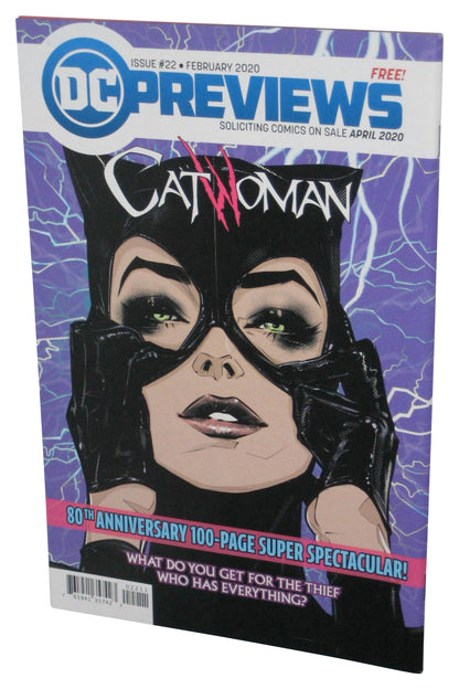 DC Comics Previews Issue #22 February 2020 The Joker Comic Book - (80th Anniversary)