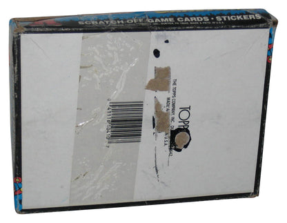 Nintendo Scratch Off Cards & Sticker (1998) Topps Damaged Game Box Only - (No Packs)