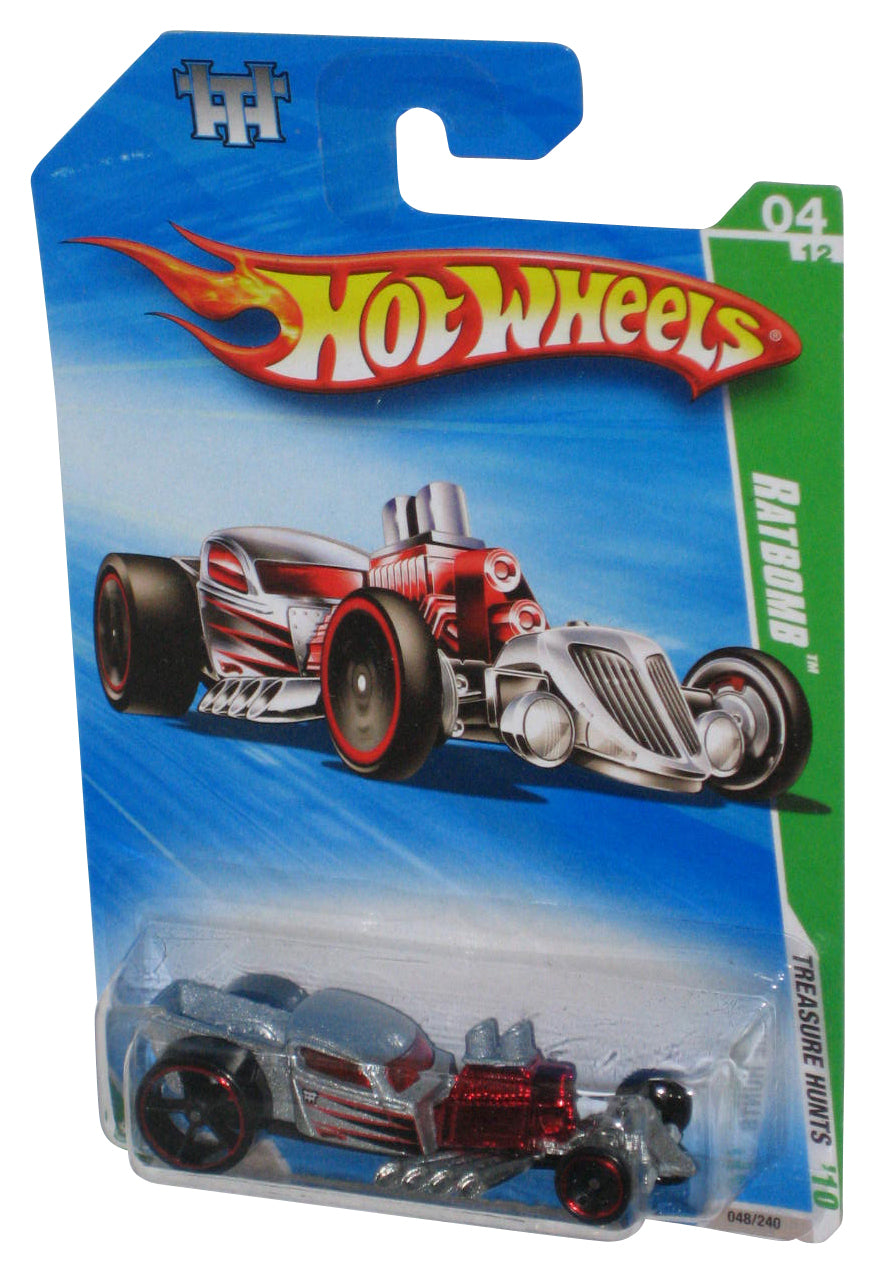 Hot Wheels Treasure Hunts 04/12 (2009) Red & Silver Ratbomb #48/240