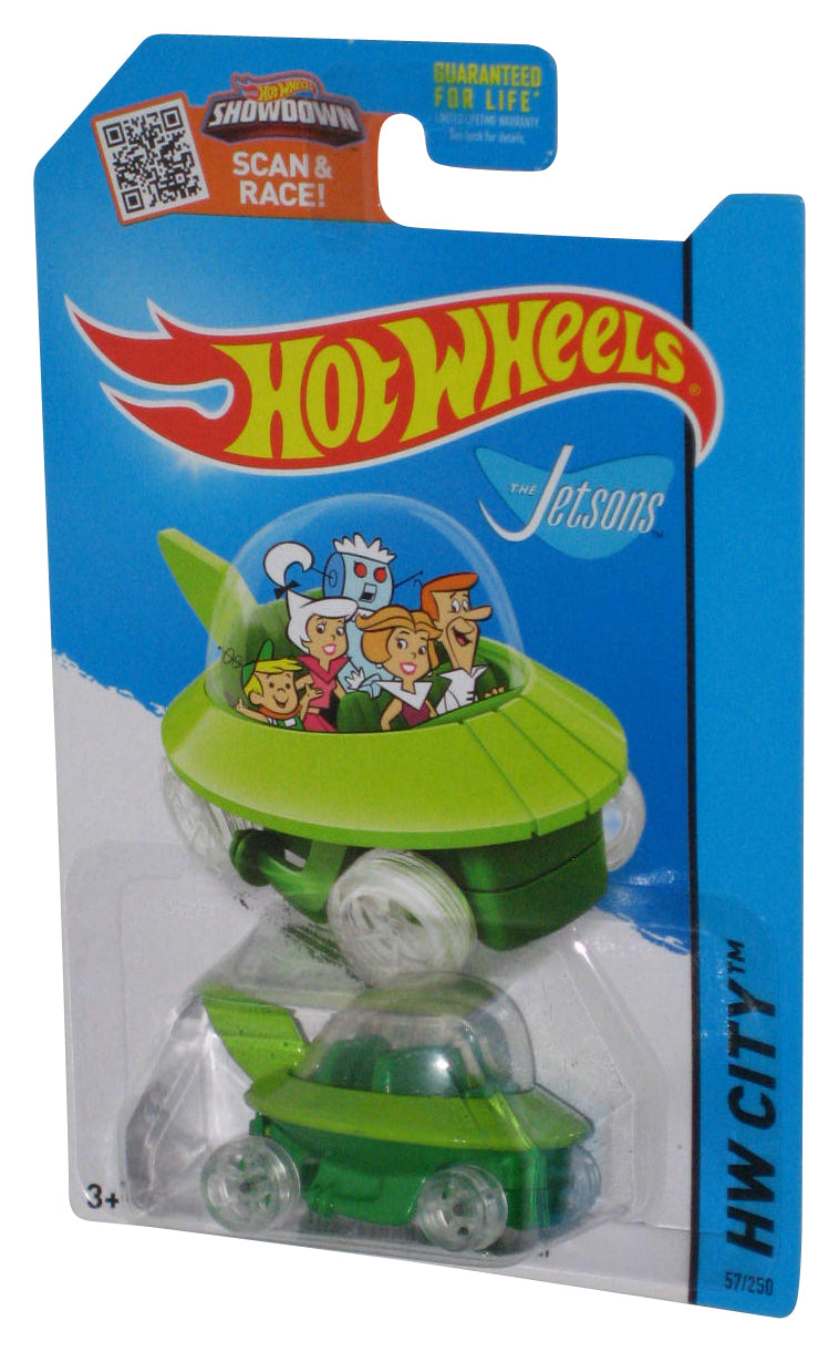 Hot Wheels HW City (2013) The Jetsons Green Capsule Toy Car 57/250