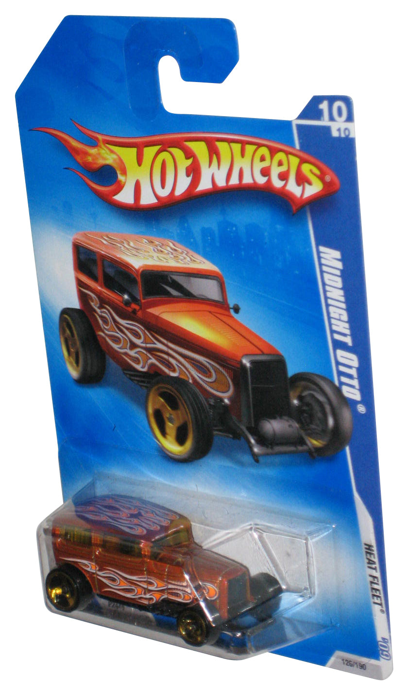 Hot Wheels Heat Fleet 2009 Midnight Otto Toy Car #126/190