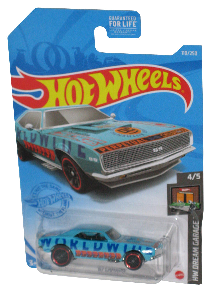 Hot Wheels HW Dream Garage 4/5 (2020) Blue '67 Camaro Toy Car 110/250