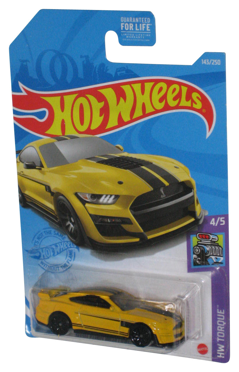 Hot Wheels HW Torque 4/5 Yellow 2020 Ford Mustang Shelby GT500 Toy Car 143/250