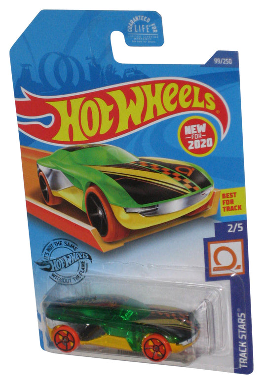 Hot Wheels Track Stars 2/5 (2020) Green Forward Force Toy Car 99/250
