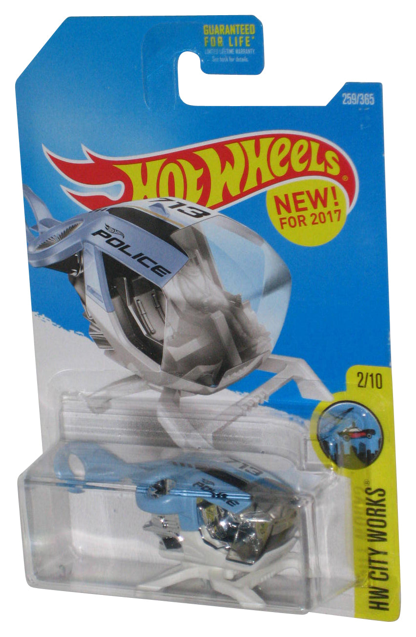 Hot Wheels HW City Works 2/10 (2017) Sky Fi Toy Helicopter 259/365