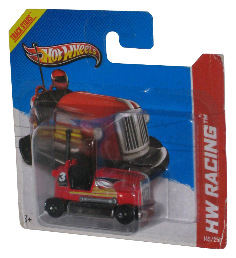Hot Wheels HW Racing (2012) Red Bump Around Toy Car 145/250 - (Short Card)